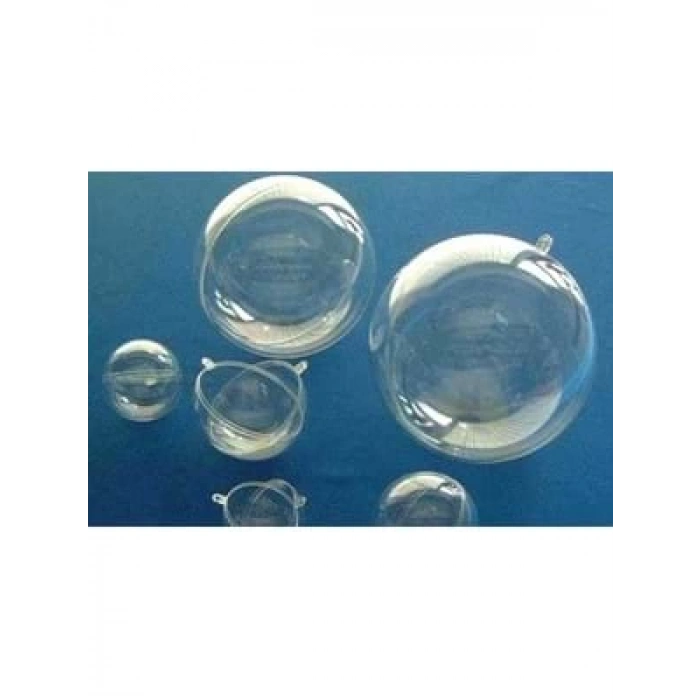 3E Grup - Nurgün 12 Cm Plastik Şeffaf Küre