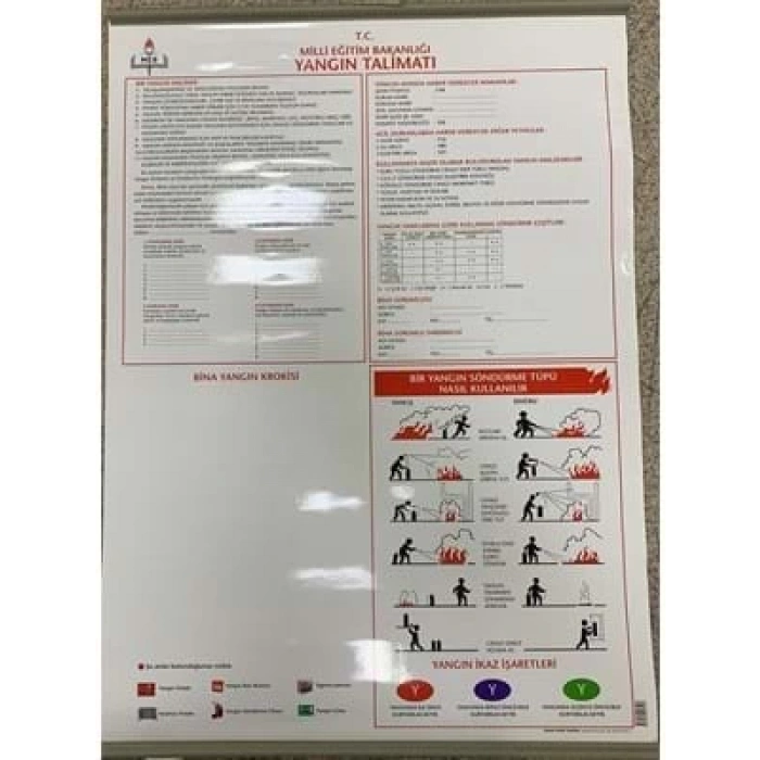 3E Grup - Odak 50x70 Yangın Emniyet Talimatı