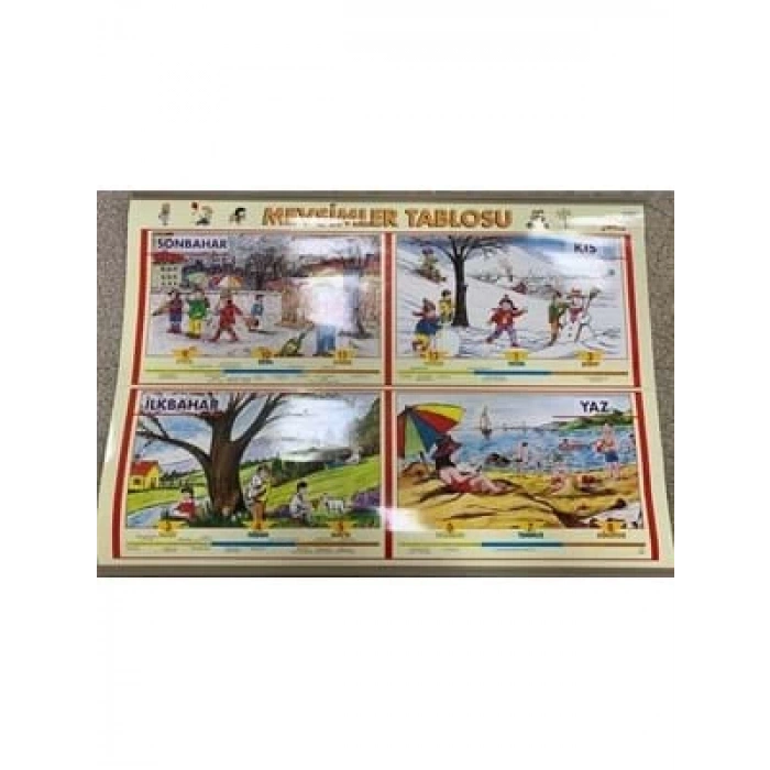 3E Grup - Odak Mevsim Şeridi 57x82 Selefonlu Çıtalı