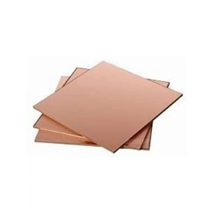 3E Grup - Oem 10x10 Cm Bakır Plaket Levha