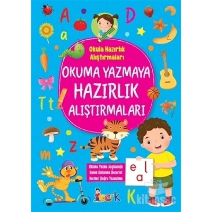 3E Grup - Okuma Yazmaya Hazırlık Alıştırmaları-okula Hazırlık Alıştırmaları - Bıcırık Yayınları