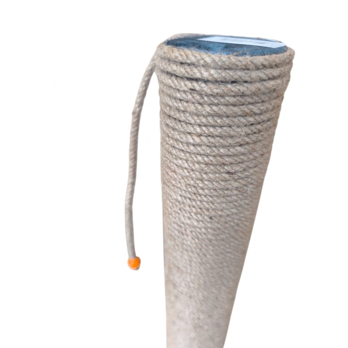 3E Grup - Oval Tabanlı Organik Jut Halat Sargı Kedi Tırmalama Tahtası 40 cm