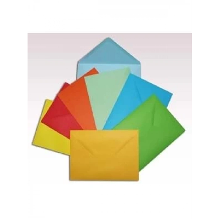 3E Grup - Oyal 13x18 Davetiye Zarfı 160 Gr M.renkler