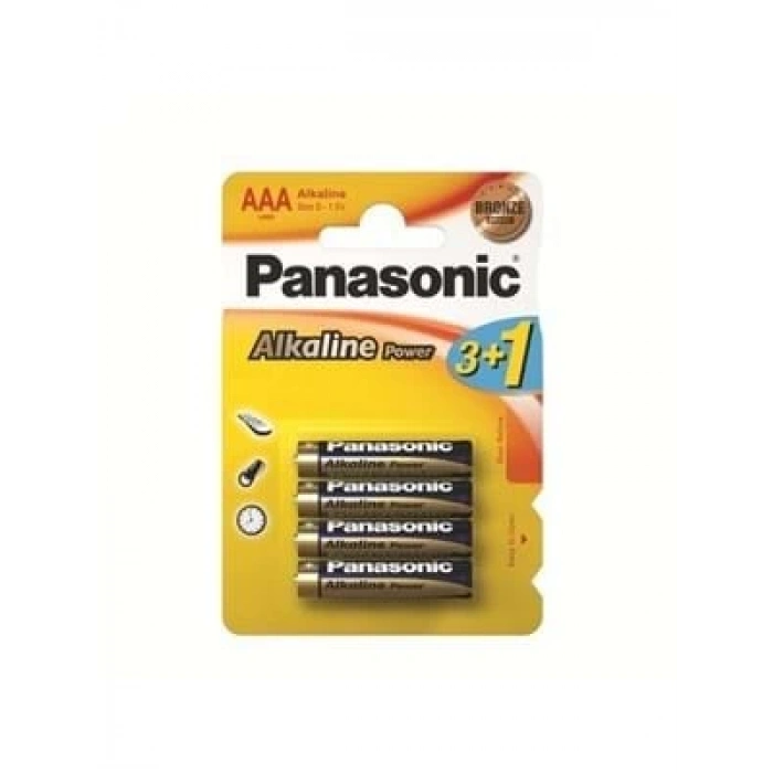 3E Grup - Panasonıc Aa 1.5v Alkaline Power Pil 4 Lü