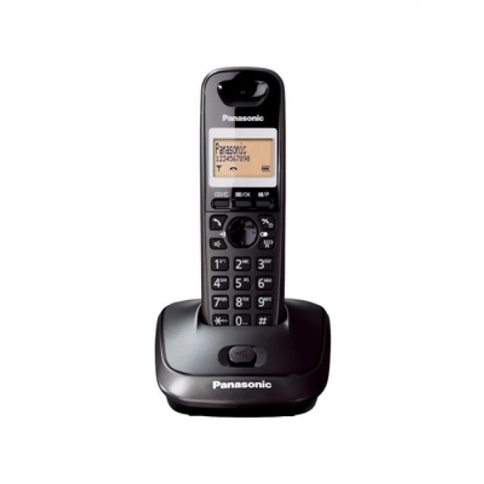 3E Grup - Panasonic Kx-tg2511 Dect Telsiz Telefon Siyah