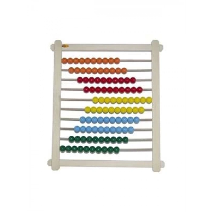 3E Grup - Panda 55x65 Masaüstü Ayaklı Abaküs 100lü Pan319