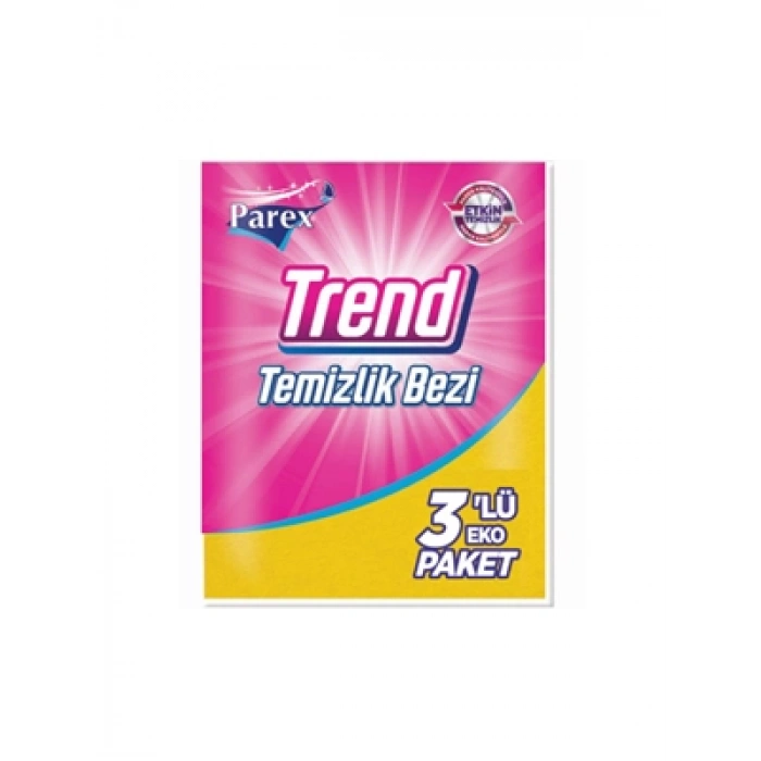 3E Grup - Parex Trend Temizlik Bezi 3lü Ort0102501