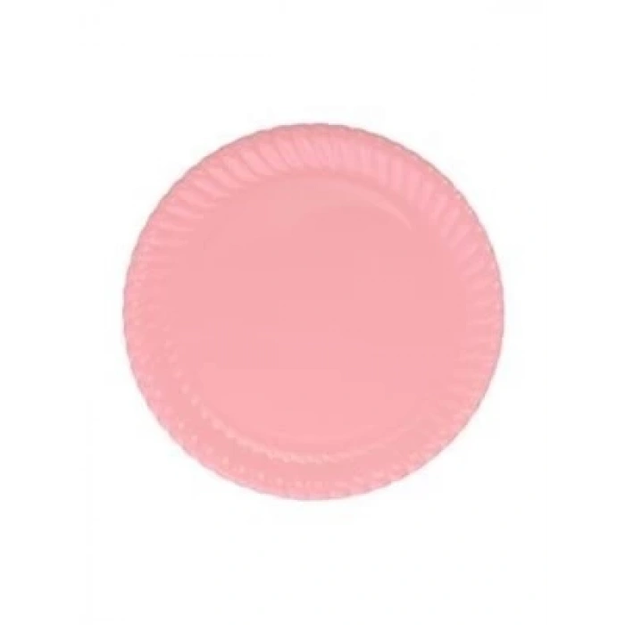 3E Grup - Parti Dünyası İlkadımım Pembe 8li Tabak 427301