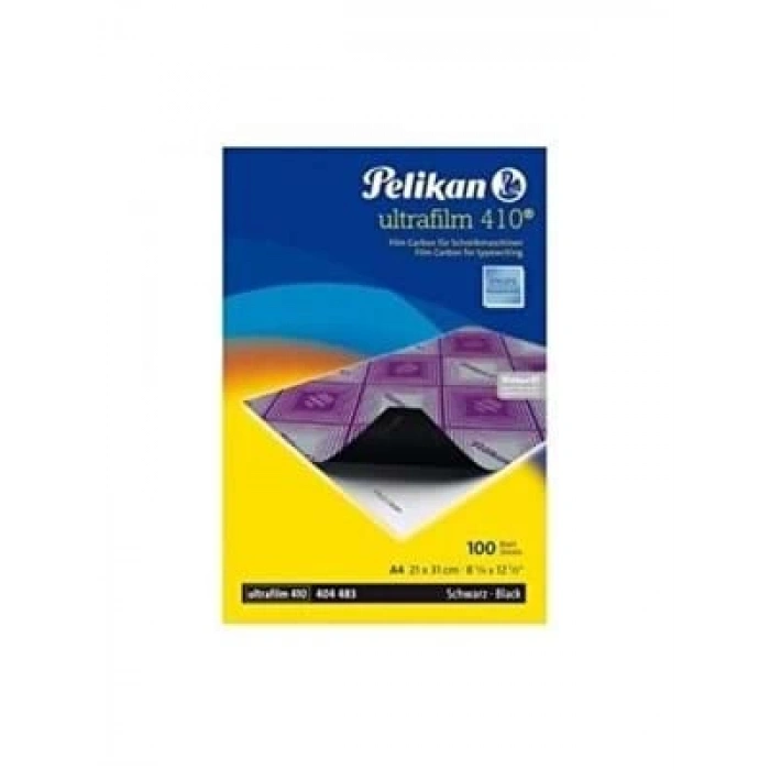 3E Grup - Pelikan 410 Ultrafilm Karbon Kağıdı Siyah