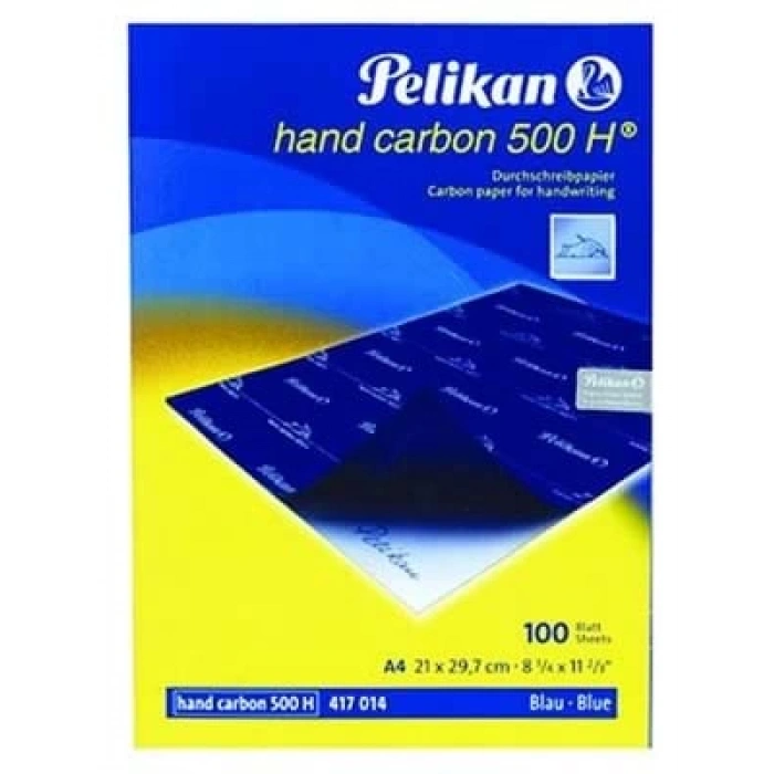 3E Grup - Pelikan 500 H Karbon Kağıdı Mavi