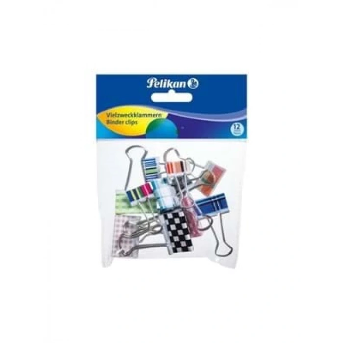 3E Grup - Pelikan Kağıt Kıskacı 12 Li 700306