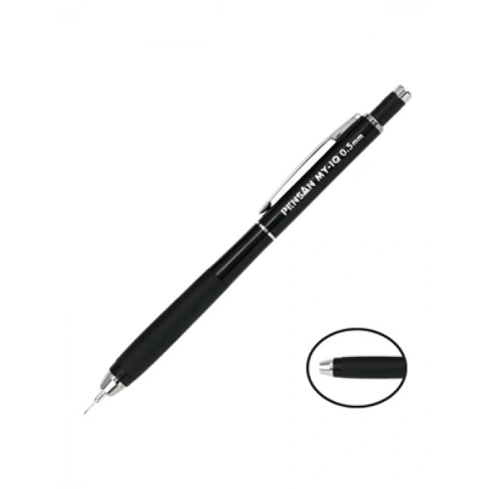 3E Grup - Pensan Iq 0.5 Mm Versatil Kalem Siyah