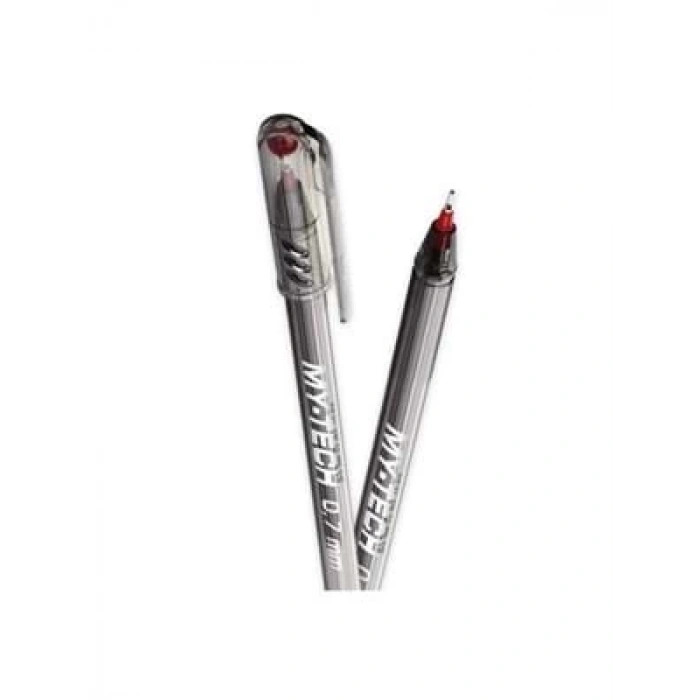 3E Grup - Pensan My-tech 0.7 Tükenmez Kalem Kırmızı 2240