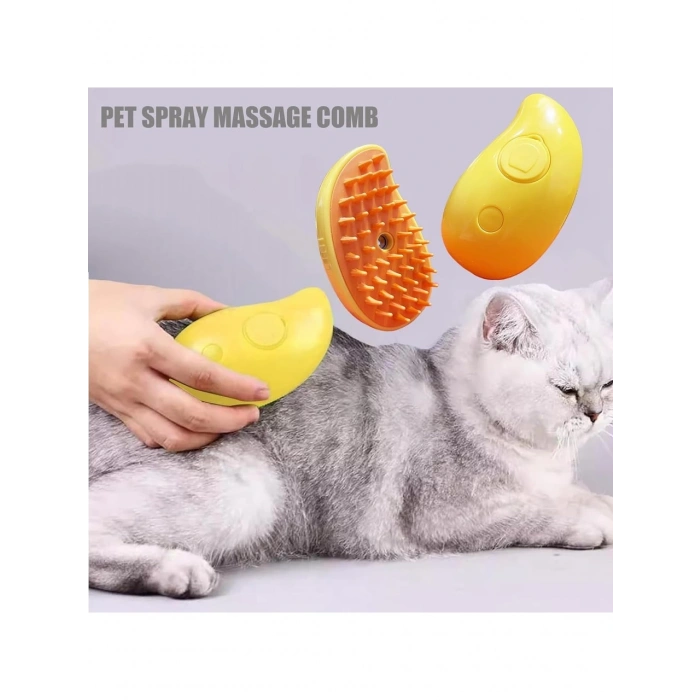 3E Grup - Pet Brush Buharlı Şarjlı Kedi Köpek Yıkama Aparatı