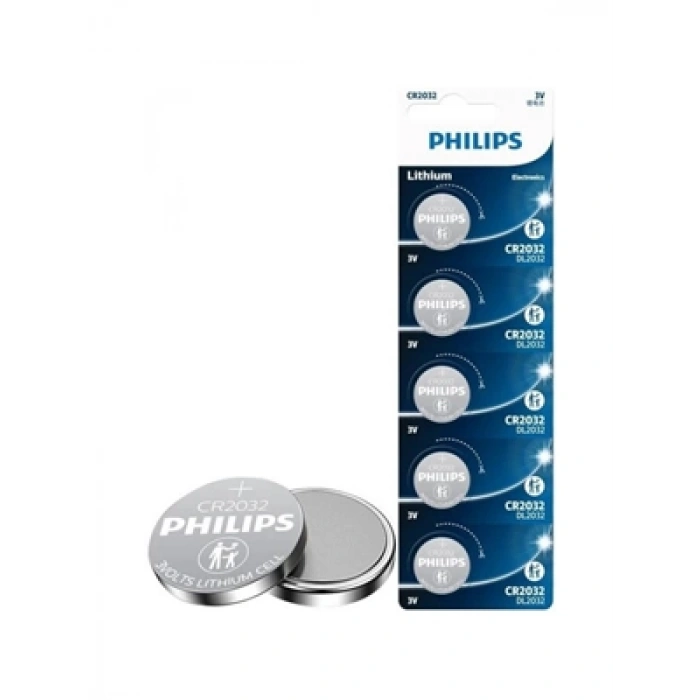 3E Grup - Philips Cr2032 3v Düğme Pil