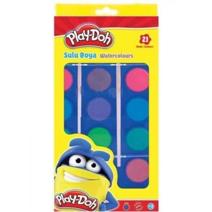 3E Grup - Play-doh 21 Renk Suluboya Su004