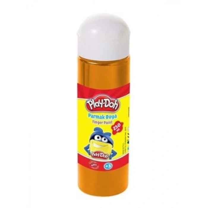 3E Grup - Play-doh 250 Ml (tüp) Parmak Boyası Turuncu Pr036