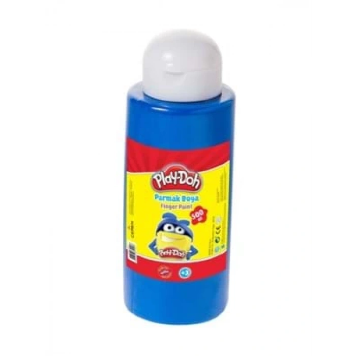 3E Grup - Play-doh Parmak Boyası (tüp) 500 Ml Mavi Pr010