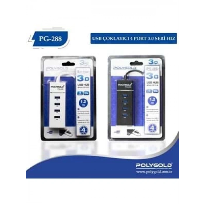 3E Grup - Polygold Pg-288 3.0 1.2mt 4 Port Hub