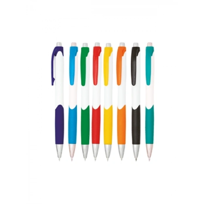 3E Grup - Pro Plastik Tükenmez Kalem Muhtelif Renkler Ka506