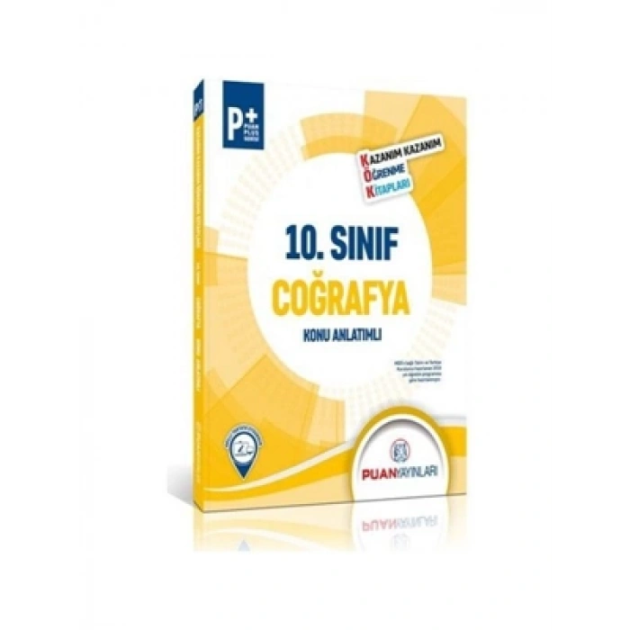 3E Grup - Puan Yay.- 10.sınıf Coğrafya Kök Konu Anlatımlı 2324