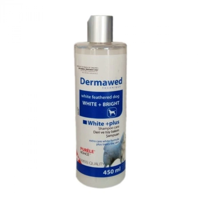 3E Grup - Purele Dermavet White Plus Köpek Şampuan 450 ml