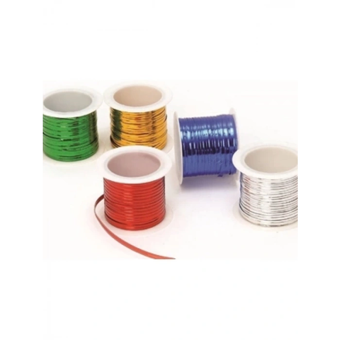 3E Grup - Puti 15mt Renkli Metalik İp 01975