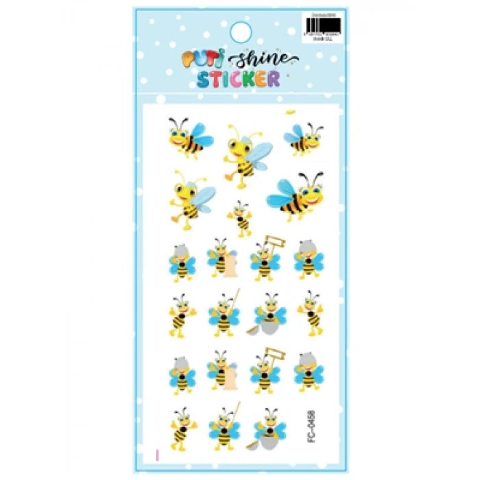 3E Grup - Puti Shine Sticker Arılar 09940