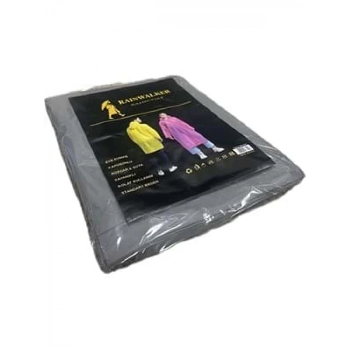 3E Grup - Rainwalker Eva Kumaş Kapüşonlu Yağmurluk Gri Rw-y03-g