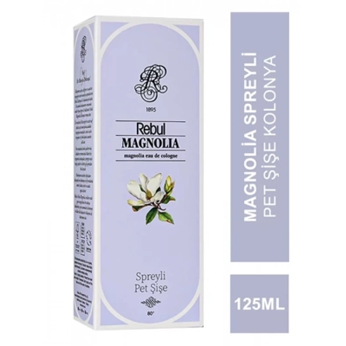 3E Grup - Rebul 125 Ml Kolonya Pet Şişe Sprey Magnolia