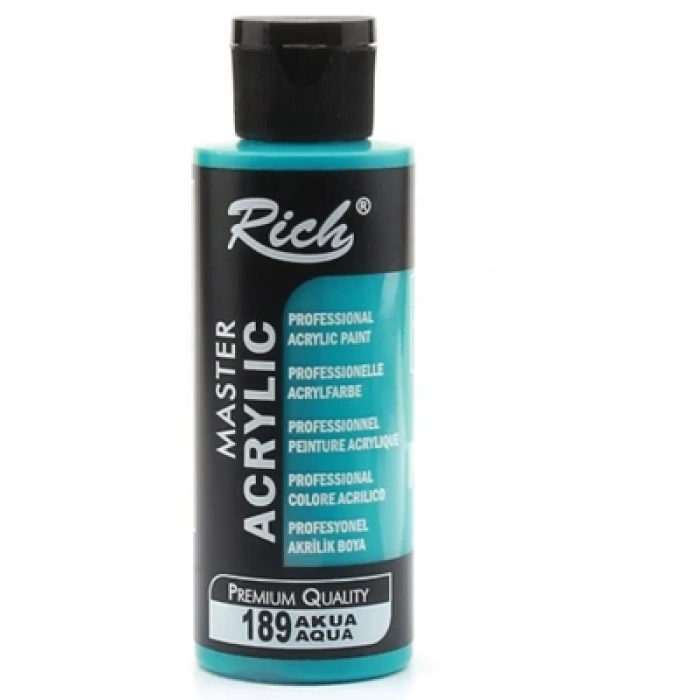 3E Grup - Rich 120 Cc Akrilik Boya Aqua 120-189