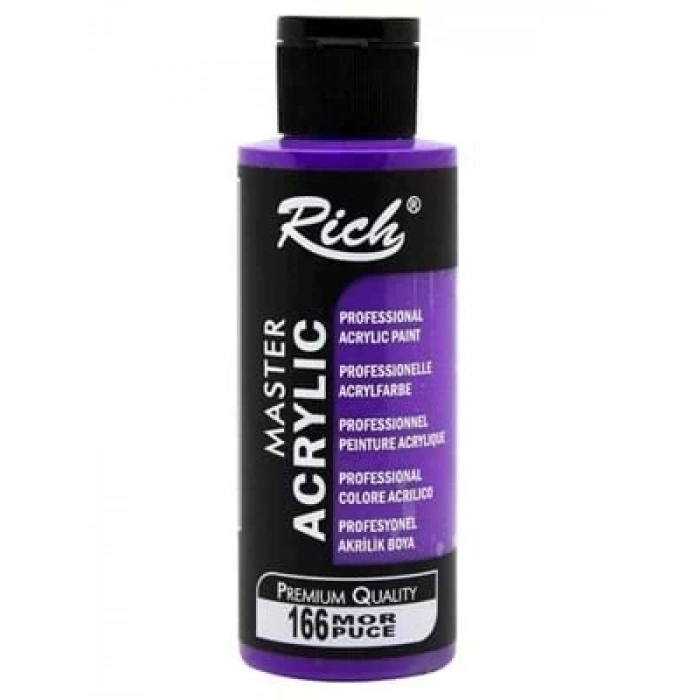 3E Grup - Rich 120 Cc Master Akrilik Boya Mor 120-166