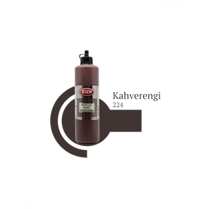 3E Grup - Rich 500 Cc Master Akrilik Boya Kahverengi 01958