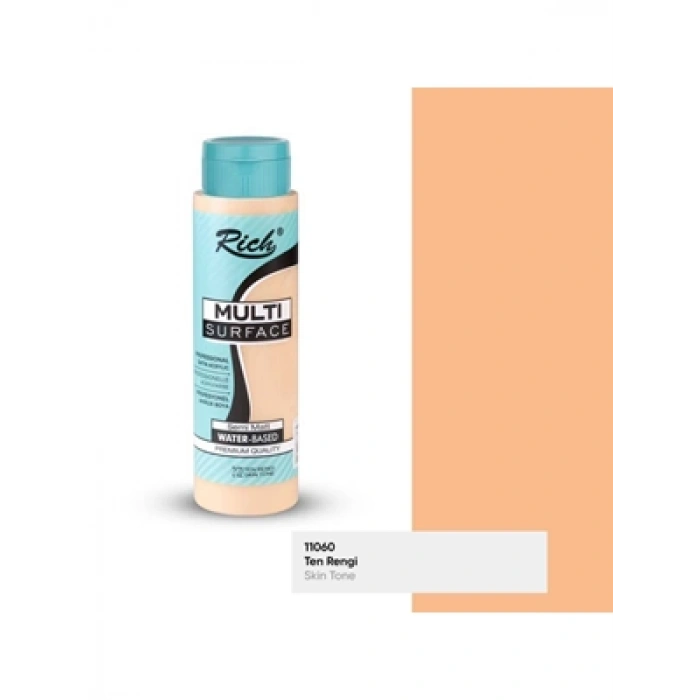 3E Grup - Rich 500 Cc Multı Surface Akrilik Boya 11060 Ten Rengi