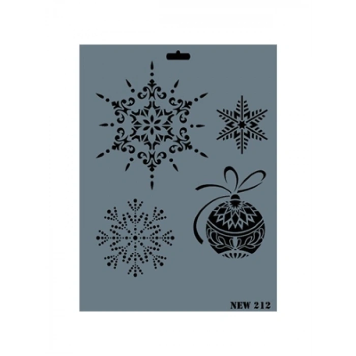 3E Grup - Rich New Seri 25x35 X-large Stencil 212