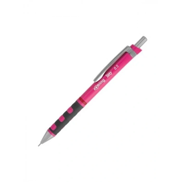 3E Grup - Rotring Tıkky Versatil Kalem 0.5 Neon Pembe