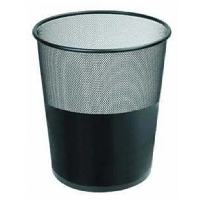 3E Grup - Rubenis Çöp Kovası Yarım Perforeli Gümüş 9660