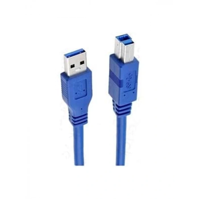 3E Grup - S-link Sl-3040 1.5 Metre Usb 3.0 Mavi Yazıcı Kablosu