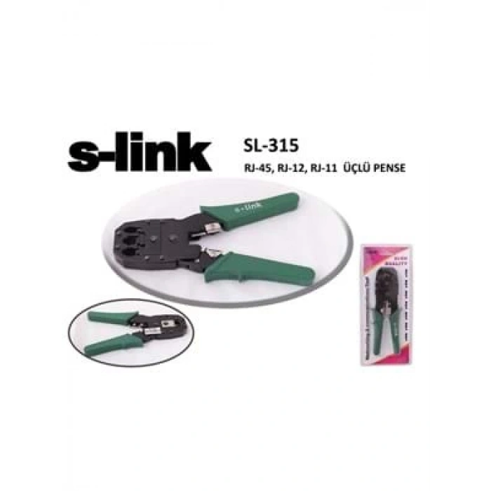 3E Grup - S-lınk Sl-315 Network Ayarlı Pense Rj45-rj11-rj12