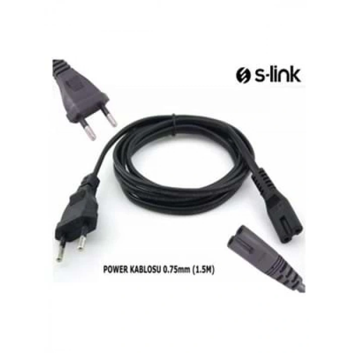 3E Grup - S-link Sl-tp545 1.5mt 0.75 Mm Teyp Kablosu Beyaz