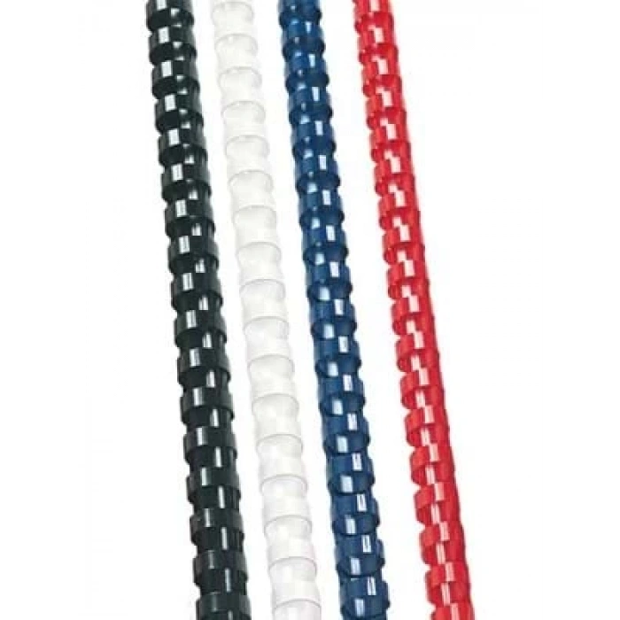 3E Grup - Sarff 12 Mm Plastik Spiral 100 Lü Beyaz 15312023