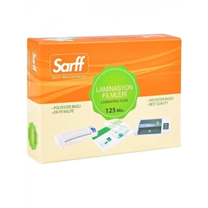 3E Grup - Sarff 65x95 125mic Laminasyon Filmi 100lü 15309021