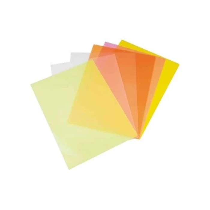 3E Grup - Sarff A4 450mic Cilt Kapağı 50 Li Şeffaf Mavi 15201102