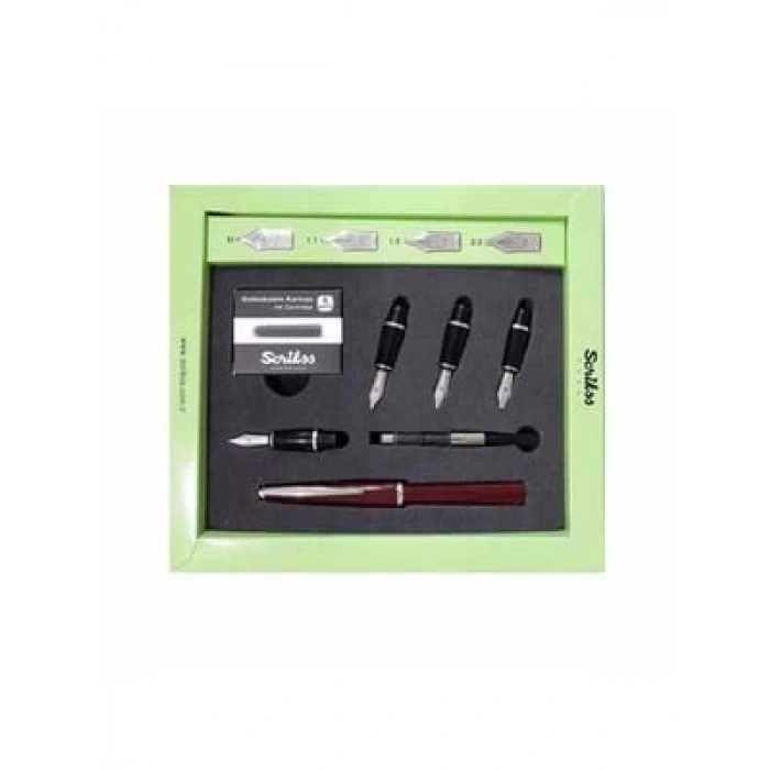 3E Grup - Scrikss 33 Kaligrafi Seti Bordo