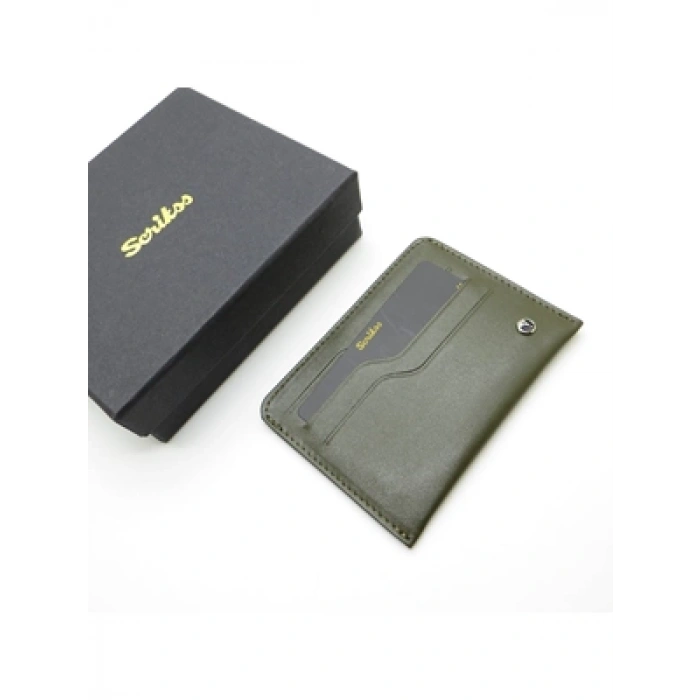 3E Grup - Scrikss Slım Dr4104-c1 Haki Kredi Kartlık