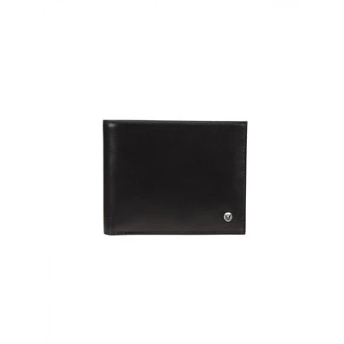 3E Grup - Scrikss Soft Dr3106-1 Siyah Klasik Deri Cüzdan