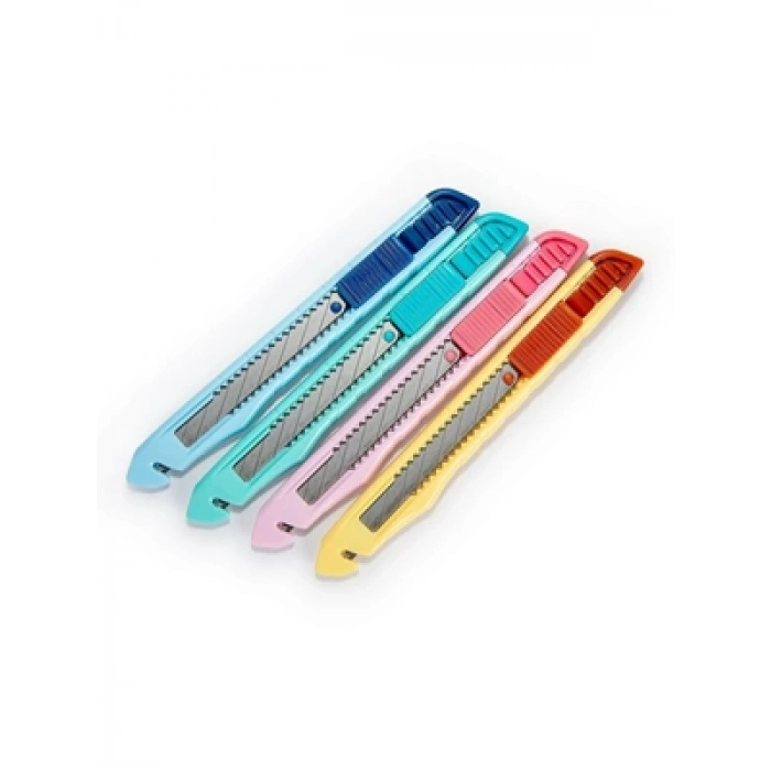 3E Grup - Sdı Hand Maket Bıçağı Dar Otomatik Kilitlemeli 0408d