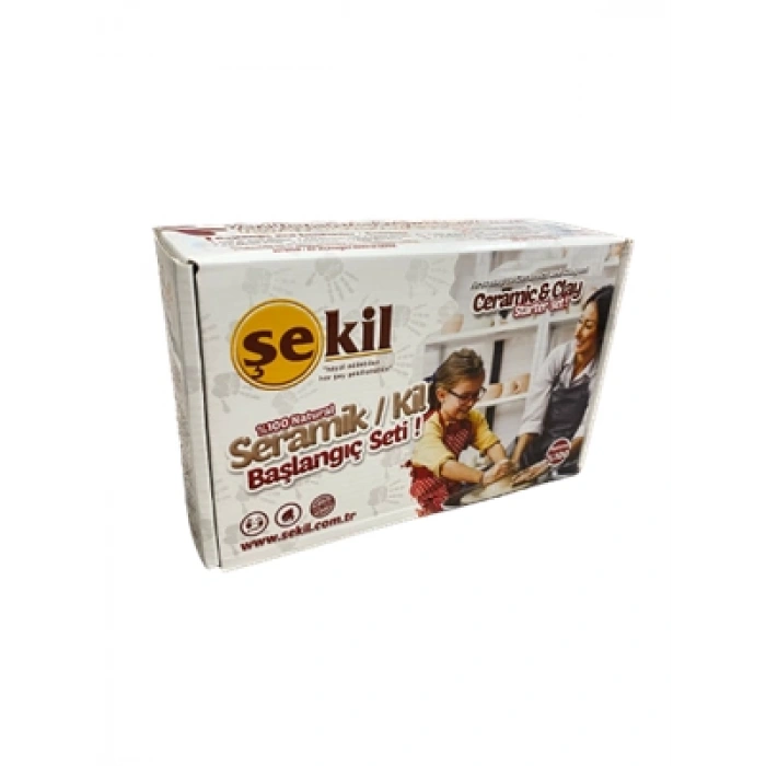 3E Grup - Şekil Seramik Başlangıç Seti 00023