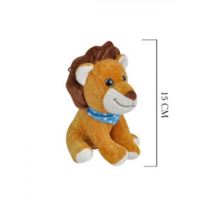 3E Grup - Selay 15 Cm Peluş Aslan Karma 2030