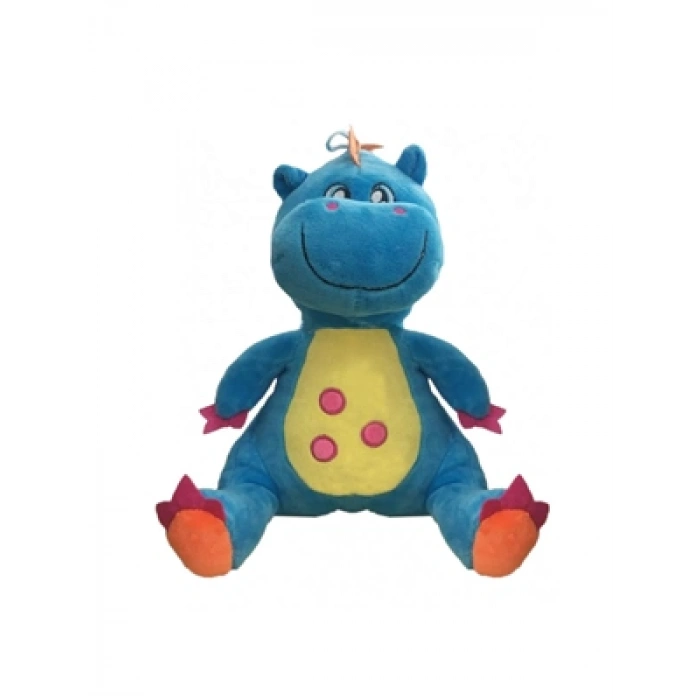 3E Grup - Selay 25 Cm Pleuş Dinozor Mavi 3439